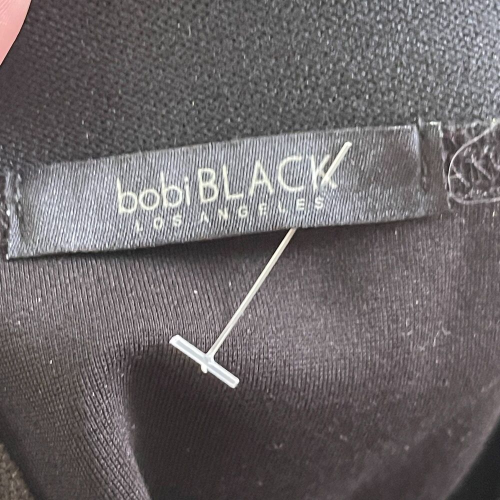Bobi Los‎ Angeles Black Fringe Mini Skirt | Boho Festival Party - Picture 5 of 10